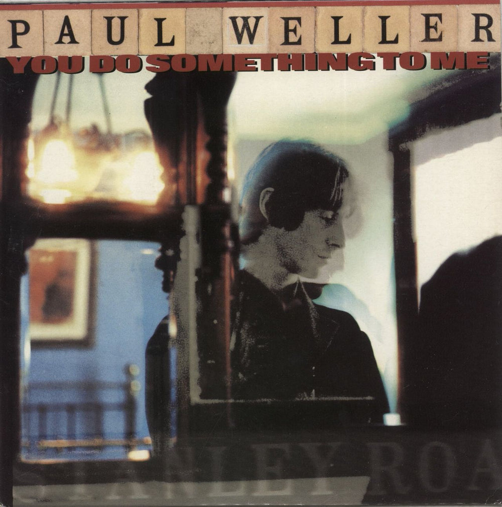 Paul Weller You Do Something To Me - Promo stickers UK 7" vinyl single (7 inch record / 45) GOD130