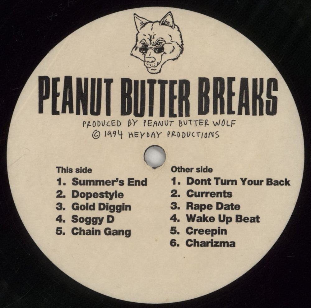 Peanut Butter Wolf Peanut Butter Breaks US vinyl LP album (LP record) P2CLPPE863425