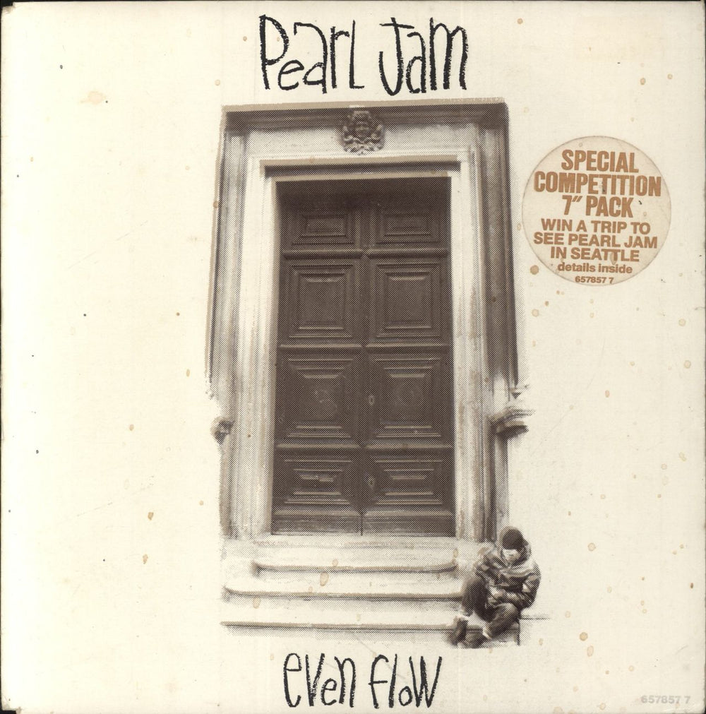 Pearl Jam Even Flow - VG UK 7" vinyl single (7 inch record / 45) 6578577