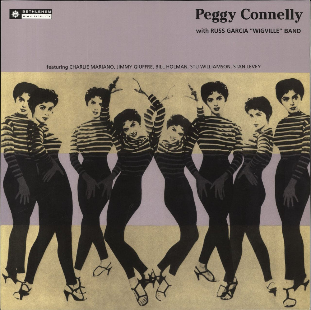 Peggy Connelly Peggy Connelly With Russ Garcia 'Wigville' Band - 180gm UK vinyl LP album (LP record) VP90093