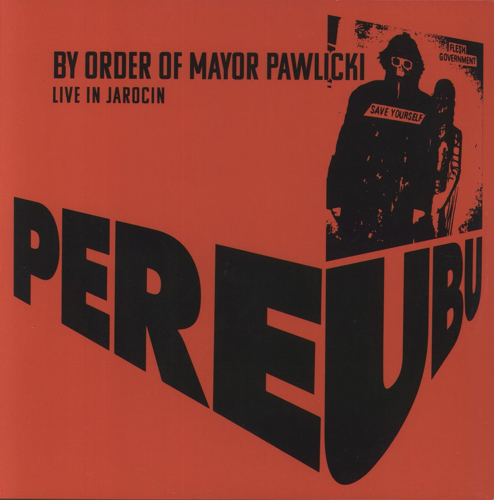 Pere Ubu By Order Of Mayor Pawlicki [Live In Jarocin] - Black and Red Split Vinyl UK 2-LP vinyl record set (Double LP Album) BREDD806