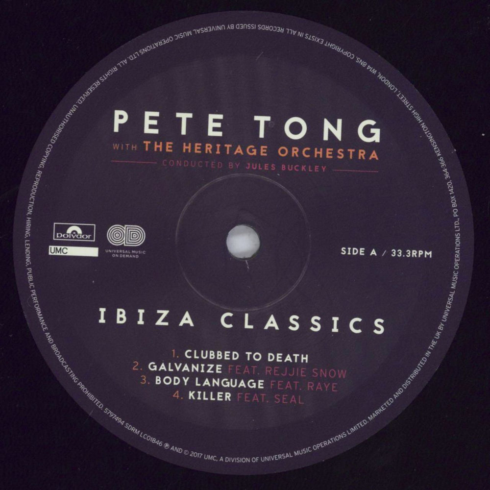 Pete Tong Ibiza Classics UK 2-LP vinyl record set (Double LP Album) P-T2LIB830106