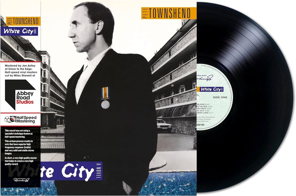 Pete Townshend White City: A Novel - Half Speed Master - Sealed UK vinyl LP album (LP record) 4868199