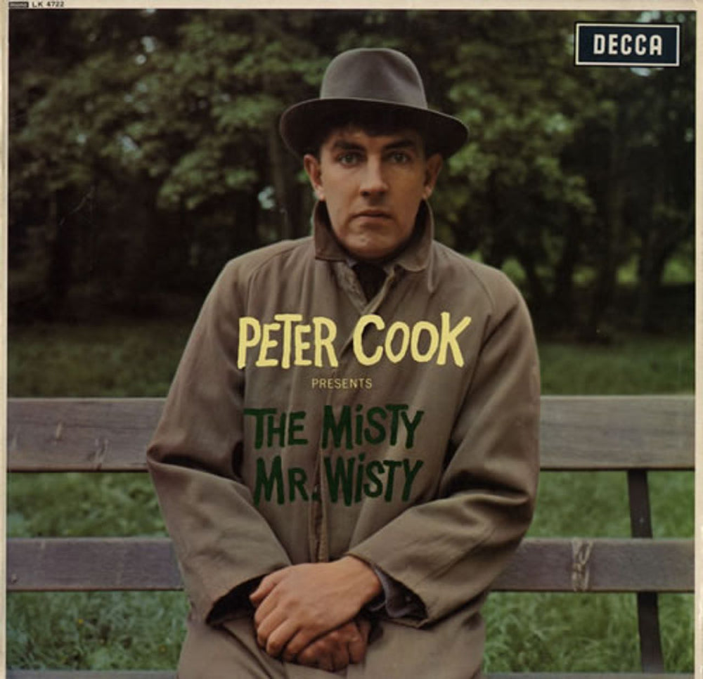 Peter Cook The Misty Mr. Wisty - EX UK vinyl LP album (LP record) LK4722