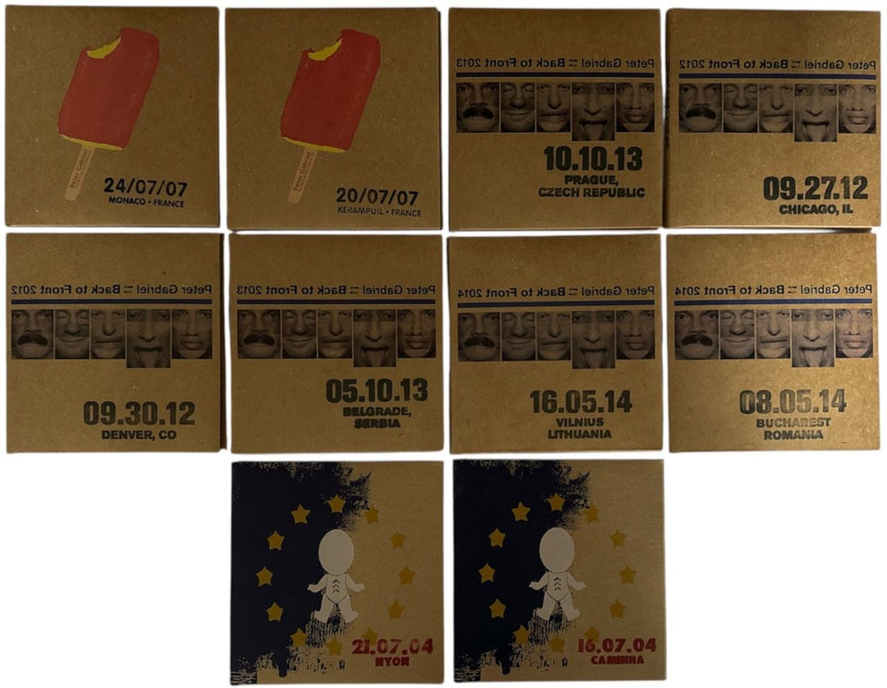 Peter Gabriel Behind The Scenes 2014 - A Special Selection + Lanyard & Tote Bag UK CD Album Box Set GABDXBE878012