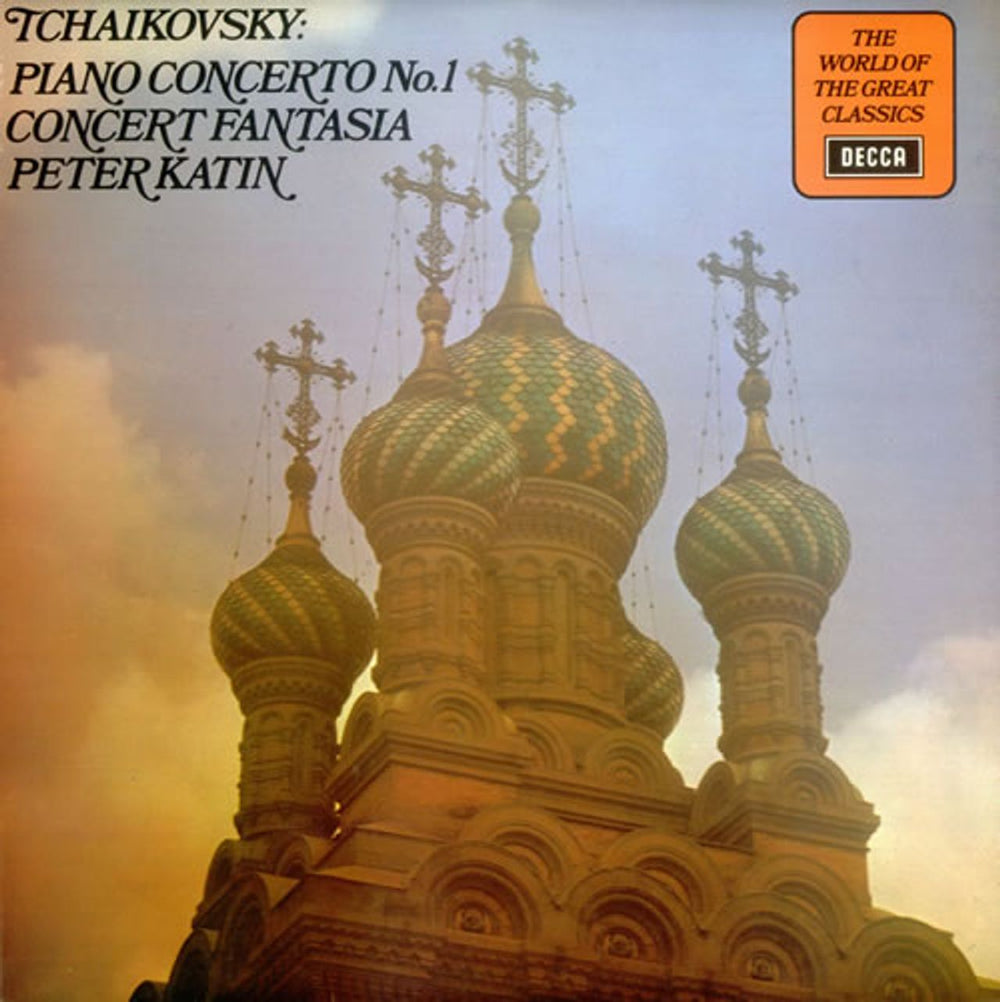 Peter Katin Tchaikovsky: Piano Concerto No. 1 & Concert Fantasia UK vinyl LP album (LP record) SPA168