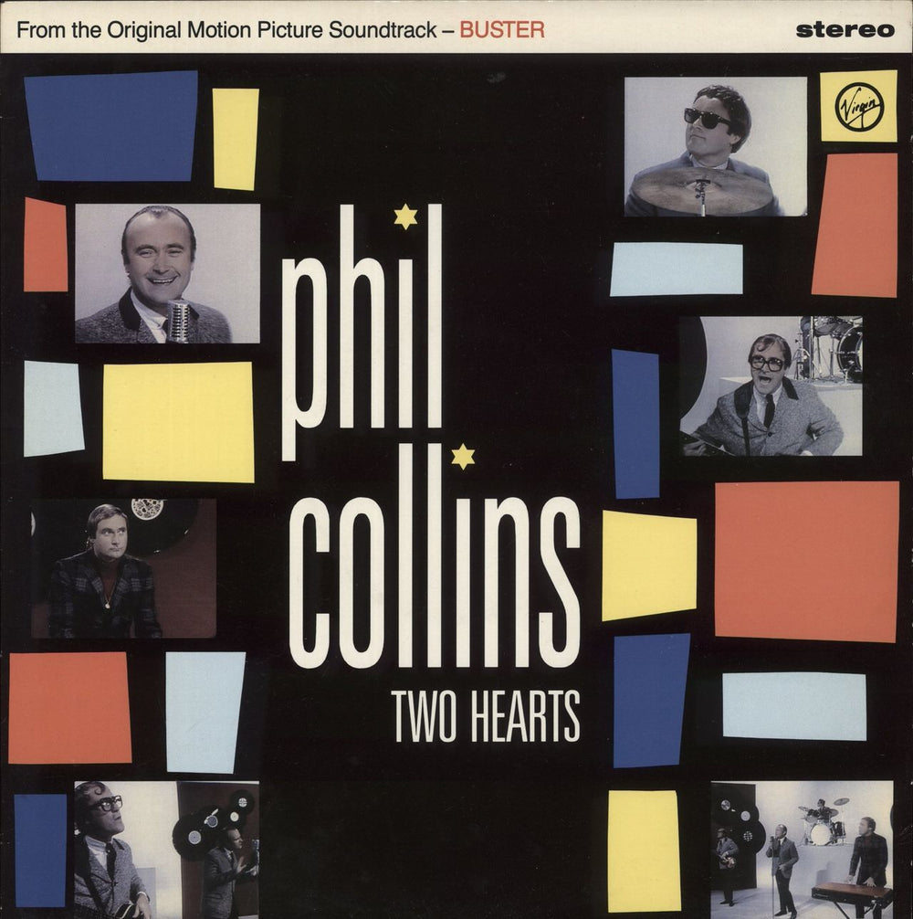 Phil Collins Two Hearts UK 12" vinyl single (12 inch record / Maxi-single) VST1141