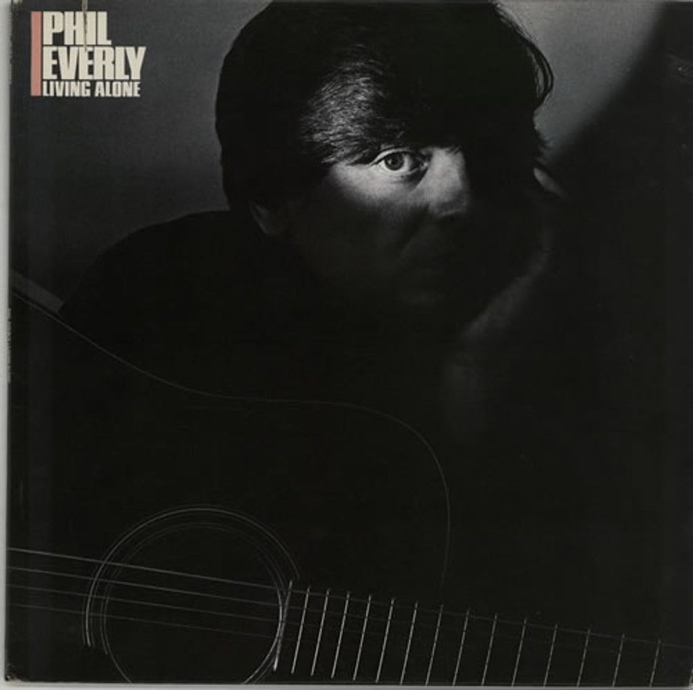 Phil Everly Living Alone US vinyl LP album (LP record) 6E-213