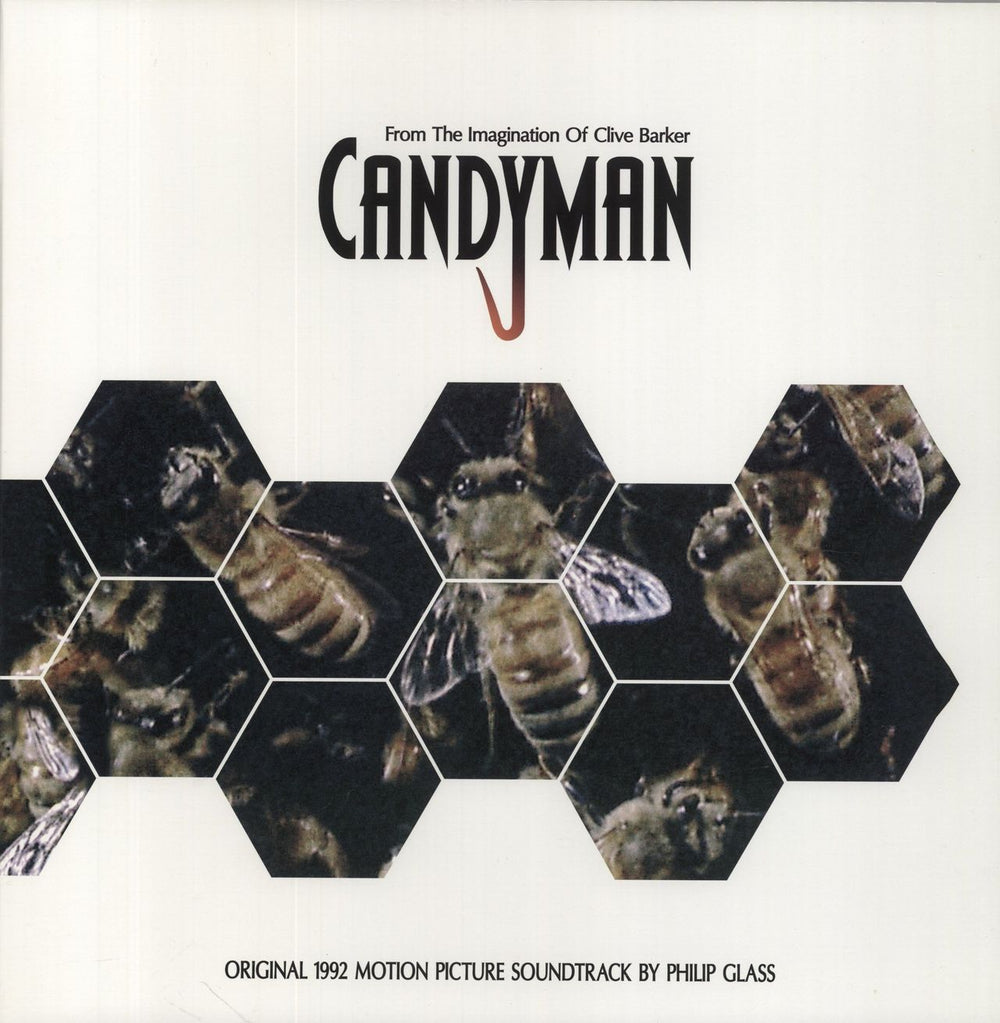 Philip Glass Candyman - Bee Striped Vinyl US vinyl LP album (LP record) OWS05