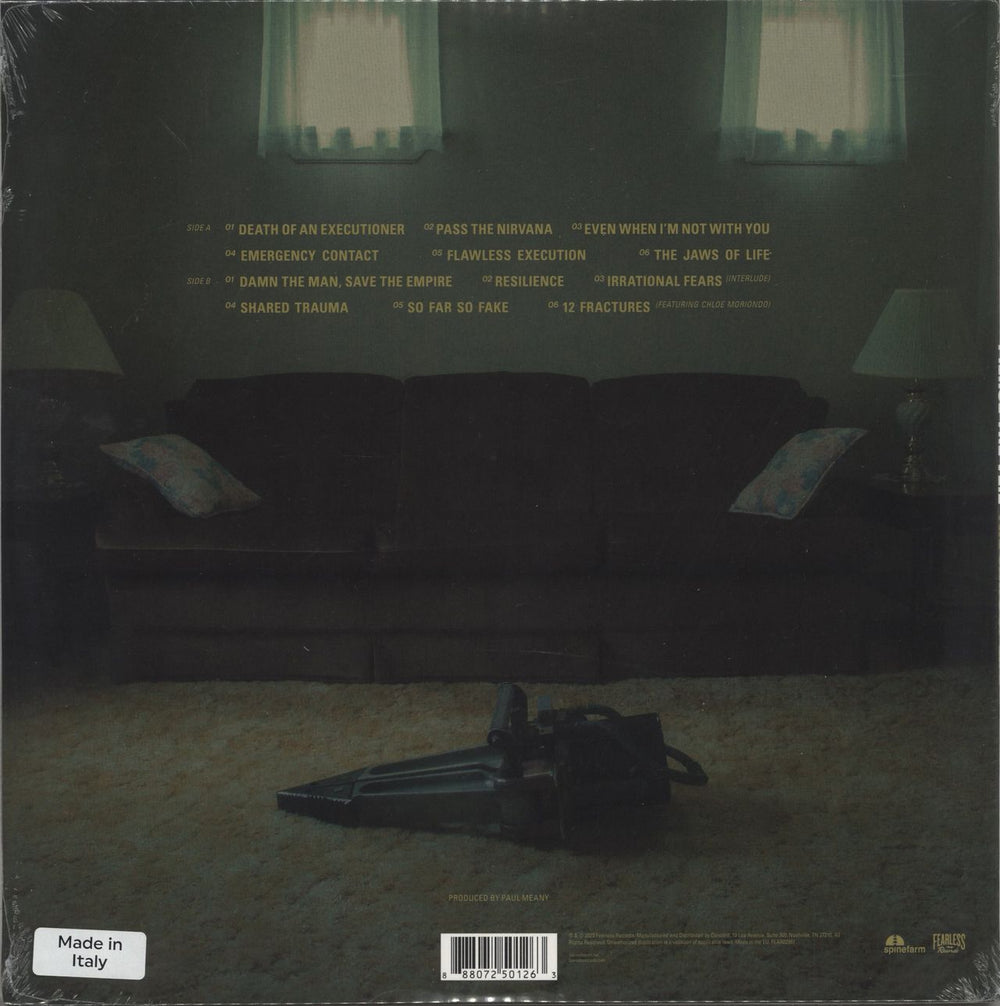 Pierce The Veil The Jaws Of Life - Gold Vinyl - Sealed UK vinyl LP album (LP record) 888072501263