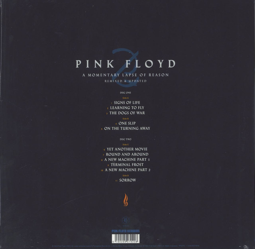 Pink Floyd A Momentary Lapse Of Reason - Remixed... - Shrink UK 2-LP vinyl record set (Double LP Album) 190295079208