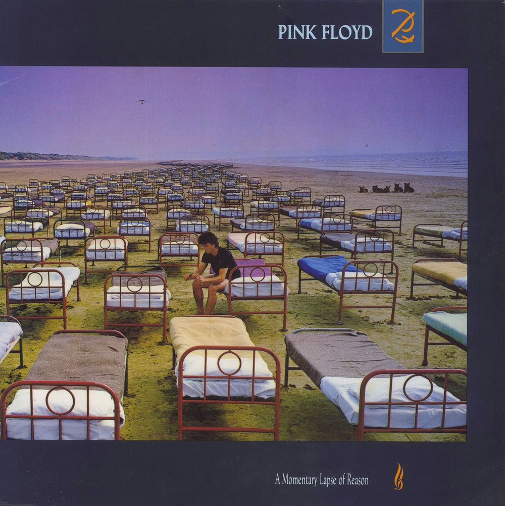 Pink Floyd A Momentary Lapse Of Reason - VG UK vinyl LP album (LP record) EMD1003