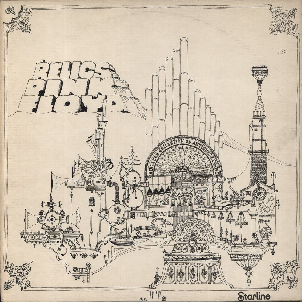 Pink Floyd Relics - 2nd - VG UK vinyl LP album (LP record) SRS5071