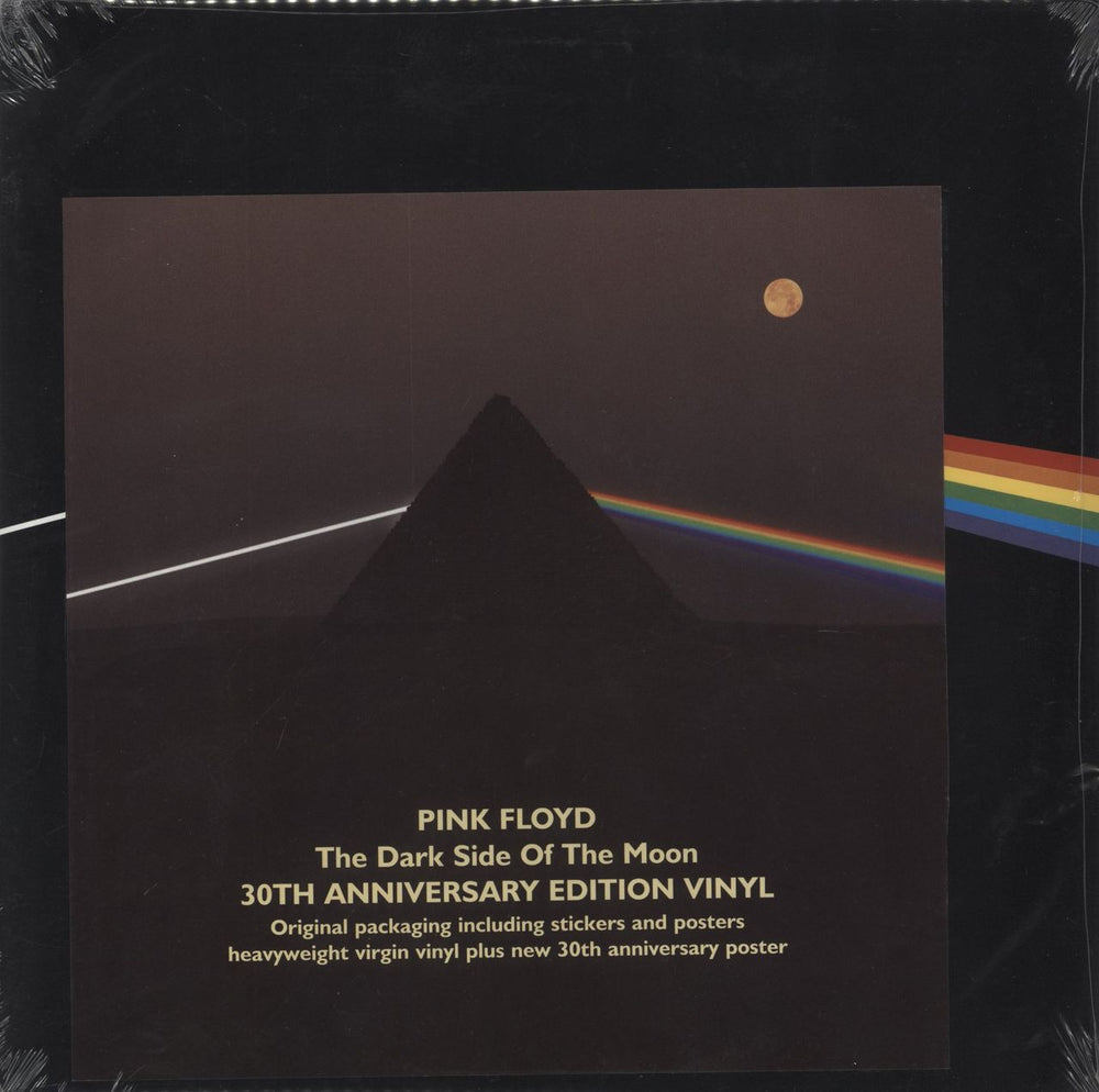 Pink Floyd The Dark Side Of The Moon - 30th - Sealed - EX UK vinyl LP album (LP record) 5821361