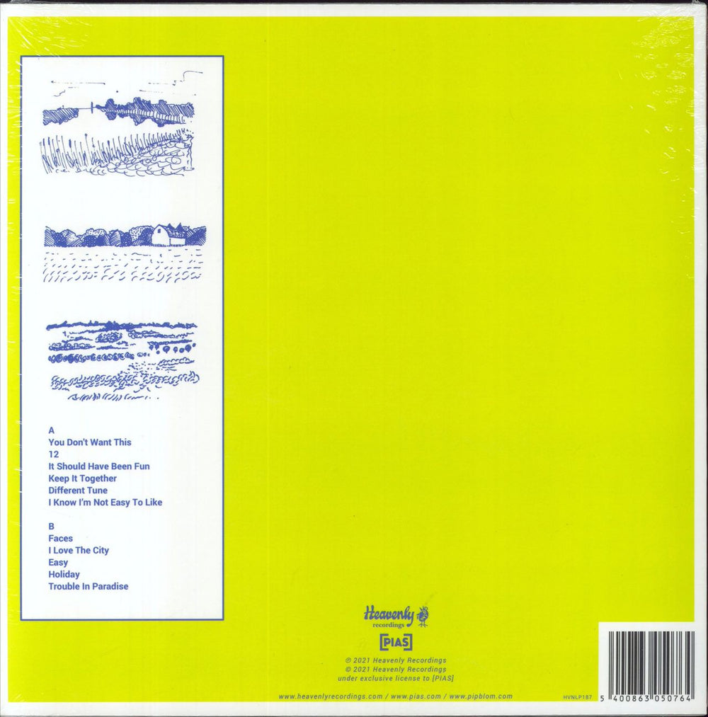 Pip Blom Welcome Break - Shrink UK vinyl LP album (LP record) 5400863050764