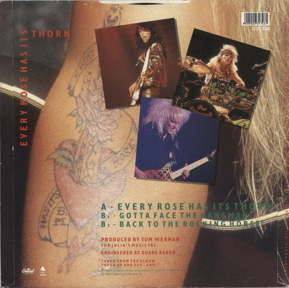 Poison Every Rose Has Its Thorn UK 12" vinyl single (12 inch record / Maxi-single) 5099920317461