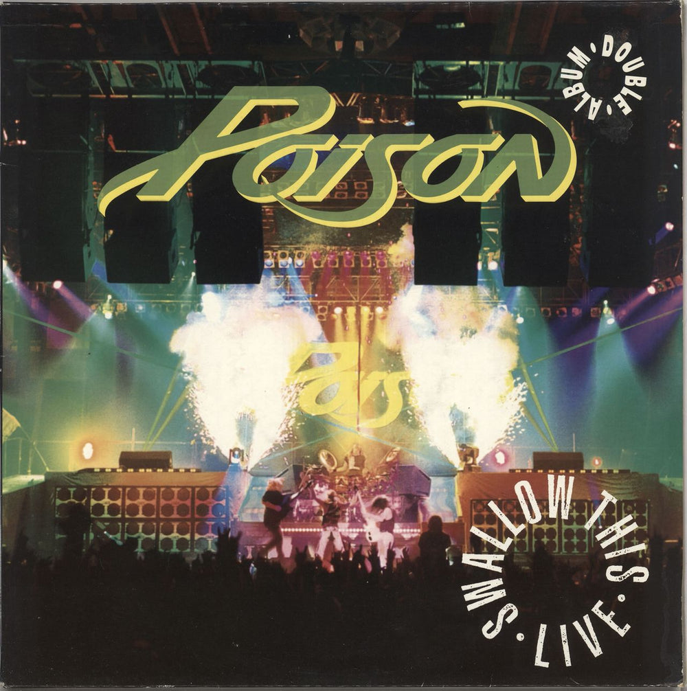 Poison Swallow This Live UK 2-LP vinyl record set (Double LP Album) ESTU2159