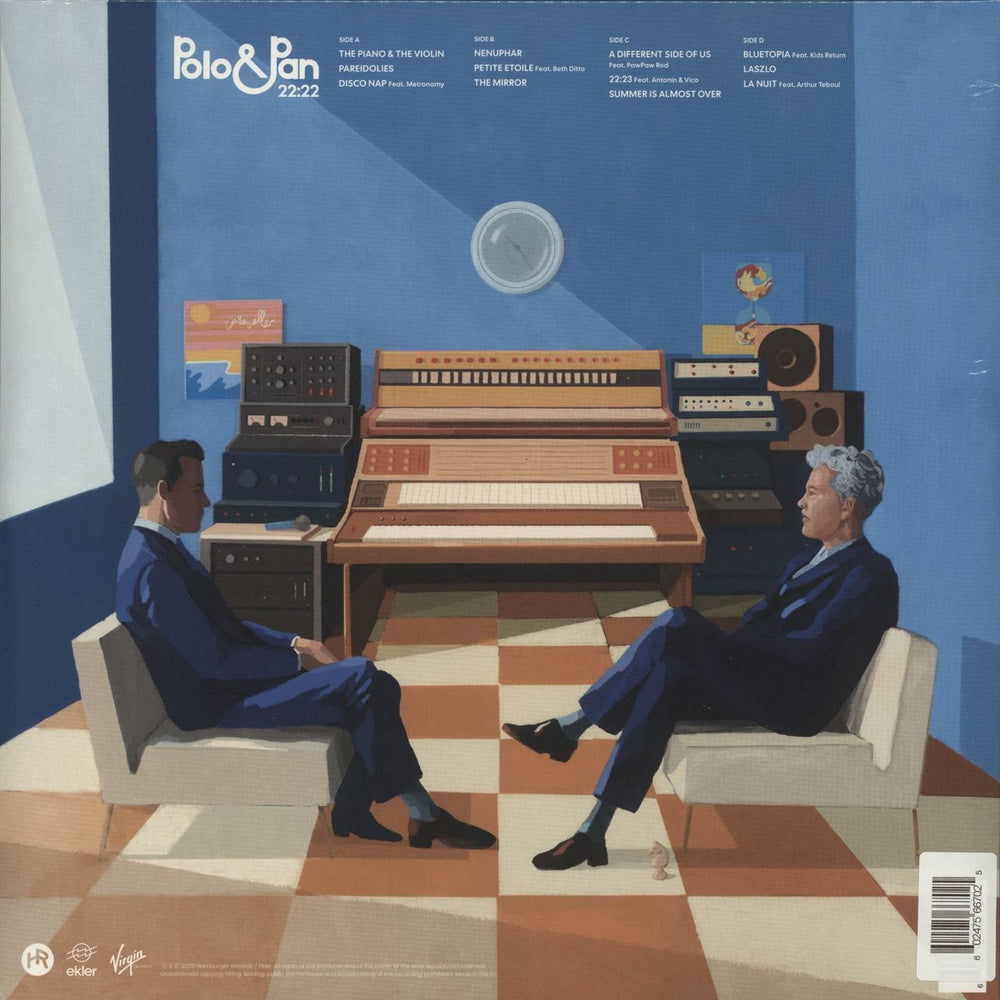 Polo & Pan 22:22 - Sealed US 2-LP vinyl record set (Double LP Album) 602475667025