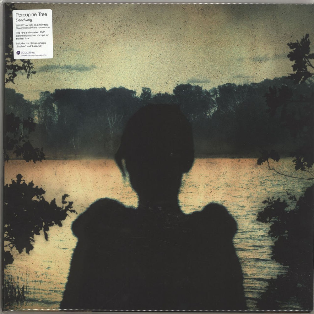 Porcupine Tree Deadwing - 180gram Clear Vinyl UK 2-LP vinyl record set (Double LP Album) KSCOPE982
