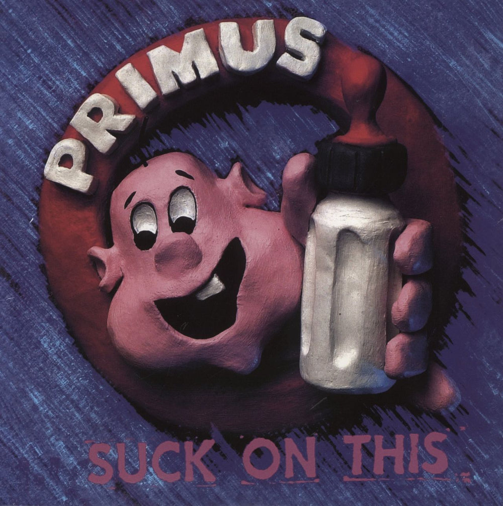 Primus Suck On This - RSD 2020 - Transparent Blue Smoke Vinyl US vinyl LP album (LP record) PSR-0011
