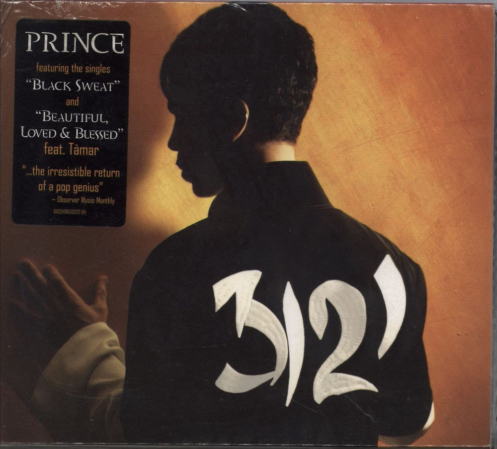 Prince 3121 UK CD album (CDLP) 9852072