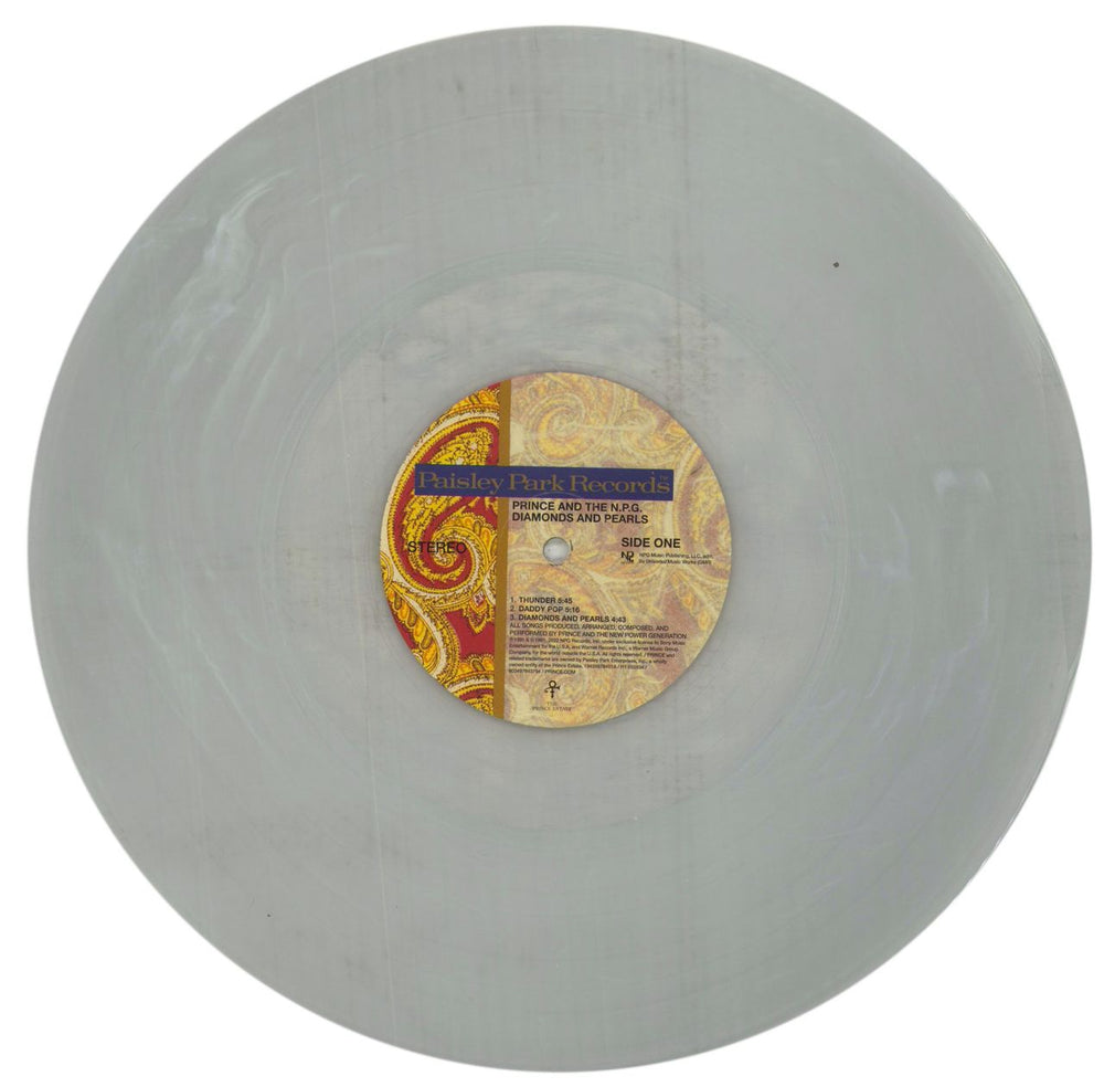 Prince Diamonds And Pearls - Remastered Diamond Clear Vinyl UK 2-LP vinyl record set (Double LP Album) PRI2LDI856479