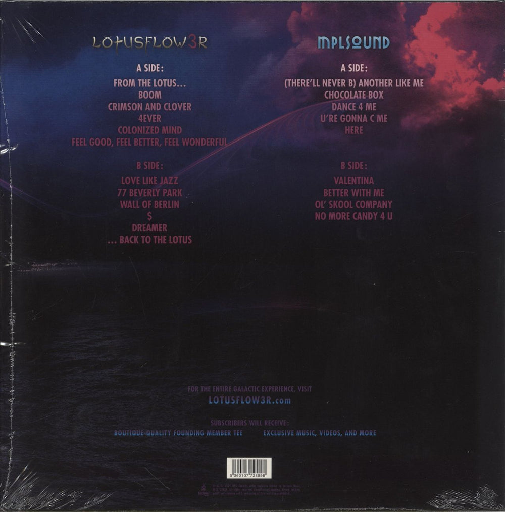 Prince Lotusflow3r / MPLSound + Shrink French 2-LP vinyl record set (Double LP Album) 5060107725898