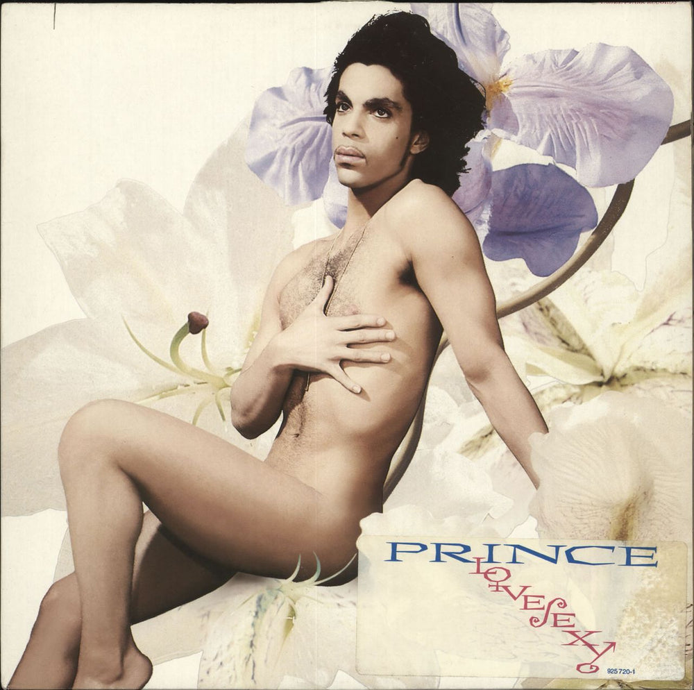 Prince Lovesexy - Stickered Sleeve - EX UK vinyl LP album (LP record) WX164