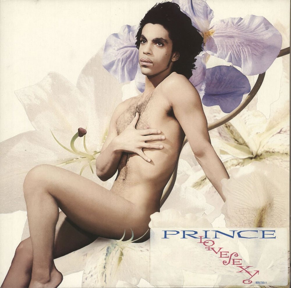 Prince Lovesexy - Stickered Sleeve UK vinyl LP album (LP record) WX164