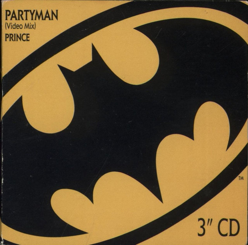Prince Partyman UK 3" CD single (CD3) W2814CD