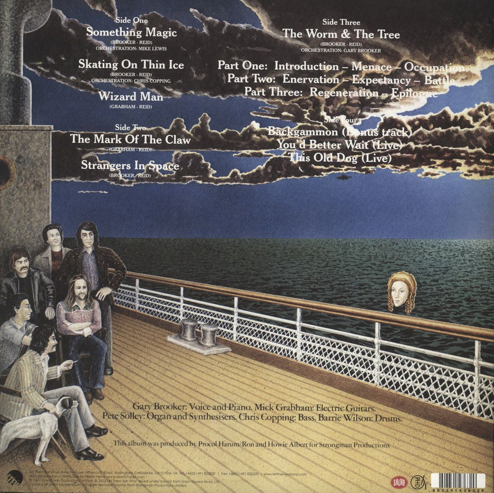 Procol Harum Something Magic - 180gm Blue Vinyl UK 2-LP vinyl record set (Double LP Album) 803341436329