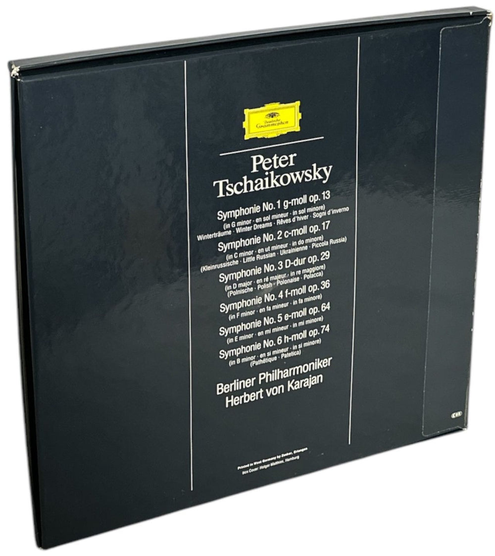 Pyotr Ilyich Tchaikovsky Tchaikovsky: 6 Symphonien UK Vinyl Box Set