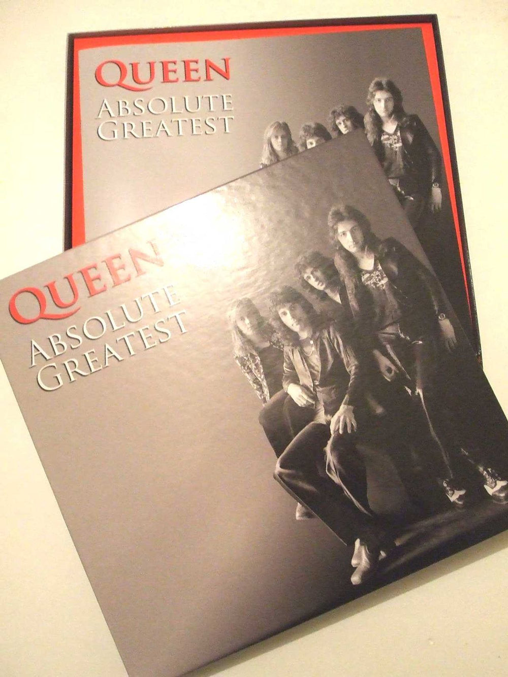 Queen Absolute Greatest UK 3-LP vinyl record set (Triple LP Album) QUE3LAB485268