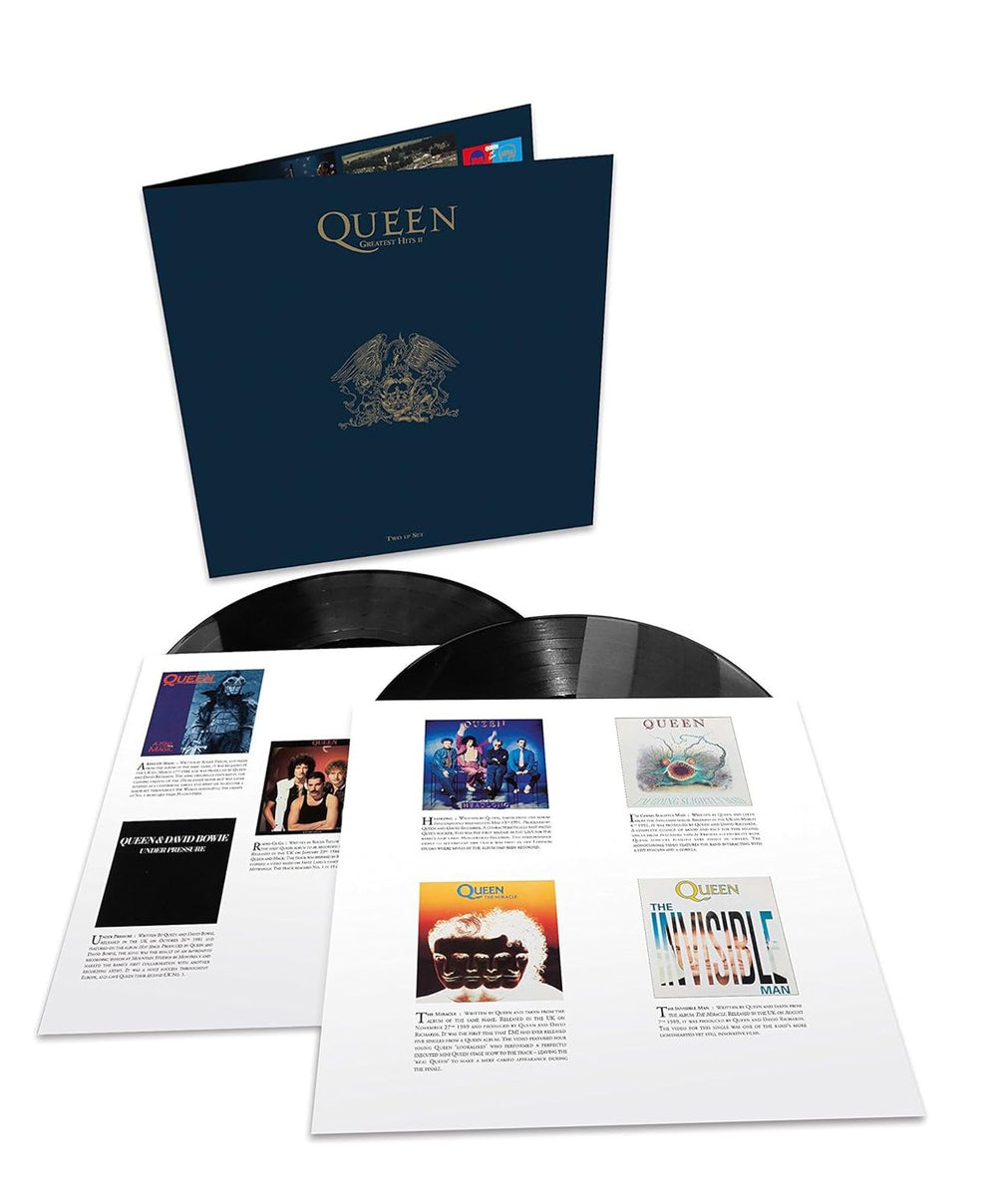 Queen Greatest Hits II - 180 Gram Half Speed Mastered - Sealed UK 2-LP vinyl record set (Double LP Album) QUE2LGR879931