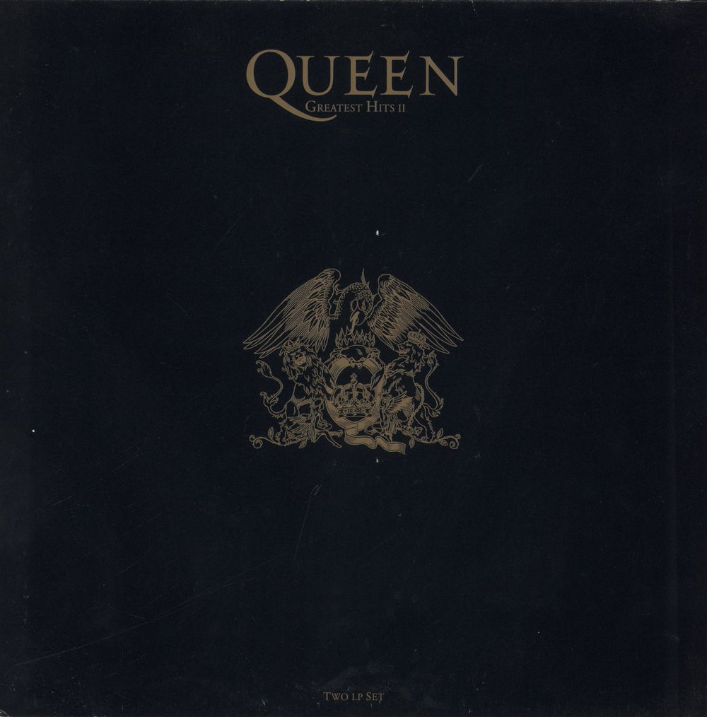 Queen Greatest Hits II - 2nd - EX UK 2-LP vinyl record set (Double LP Album) PMTV2