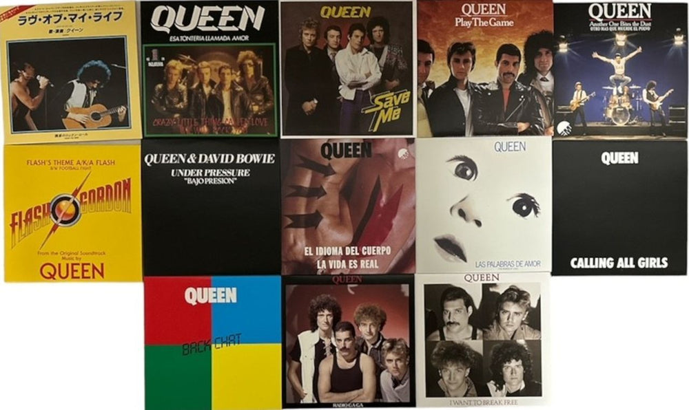 Queen The Singles Collection [Volume 2] - EX UK CD Single Box Set QUECXTH867748