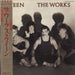 Queen The Works + Poster Japanese vinyl LP album (LP record) EMS-91076