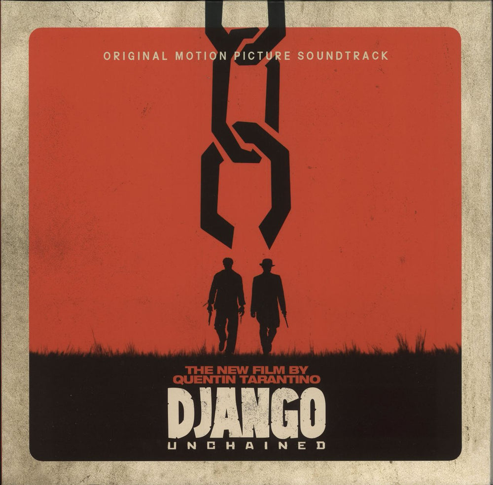 Quentin Tarantino Django Unchained OST UK 2-LP vinyl record set (Double LP Album) 0602537315703