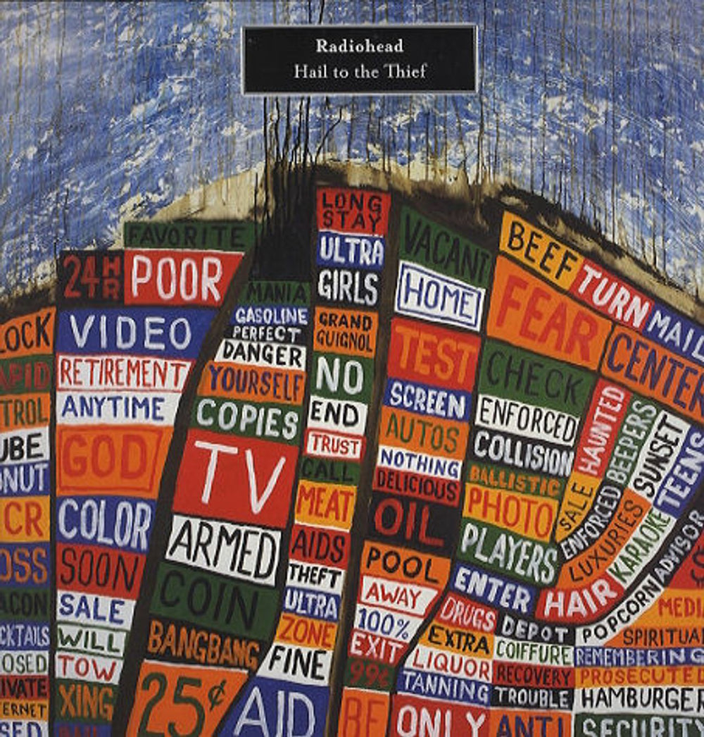 Radiohead Hail To The Thief - 1st UK 2-LP vinyl record set (Double LP Album) 5845431