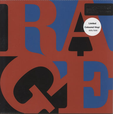 Rage Against The Machine Renegades - 180gm Red Vinyl - Number 005 UK vinyl LP album (LP record) MOVLP073