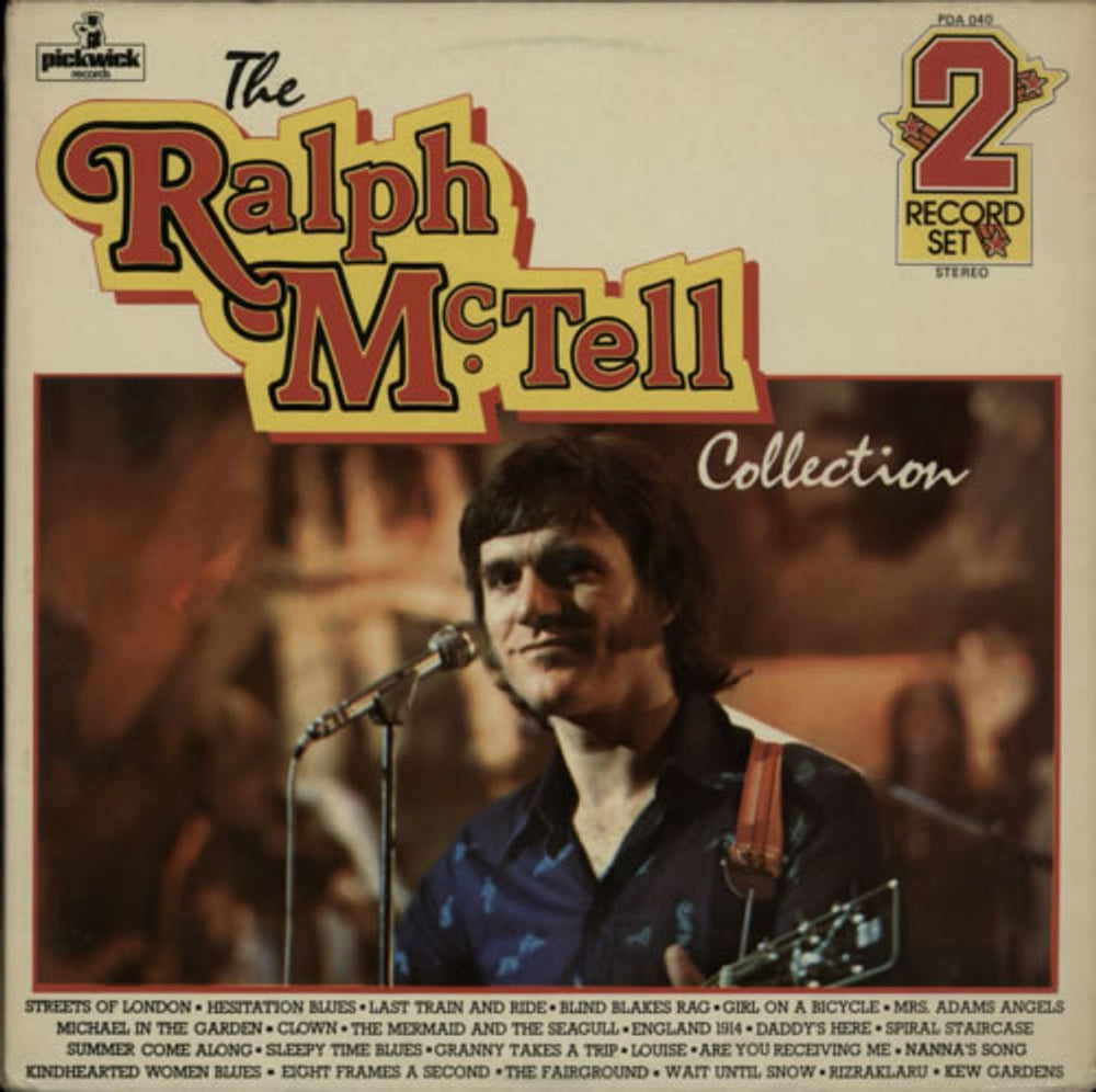 Ralph McTell The Ralph McTell Collection UK 2-LP vinyl record set (Double LP Album) PDA040