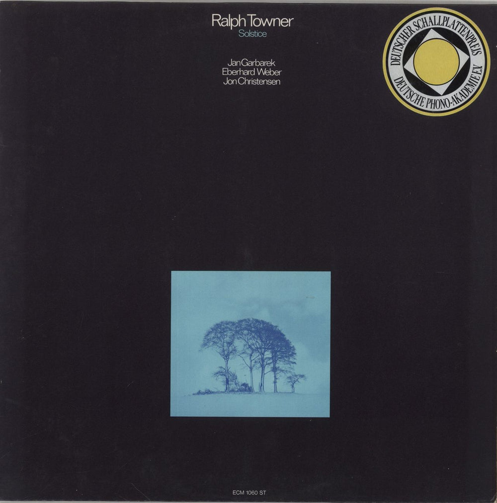 Ralph Towner Solstice - Stickered German vinyl LP album (LP record) ECM1060ST