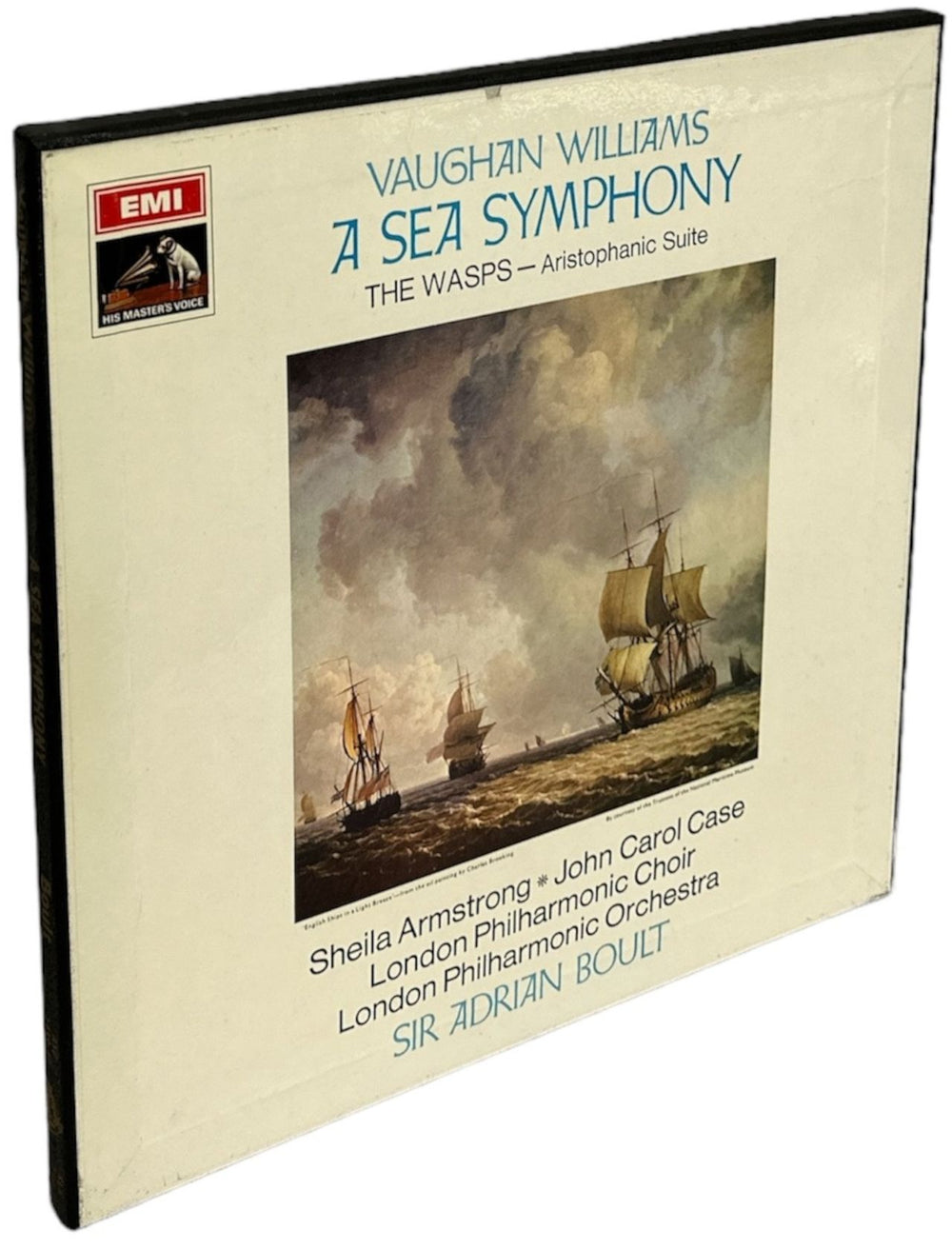 Ralph Vaughan Williams A Sea Symphony - 1st UK Vinyl Box Set ASD2439-40