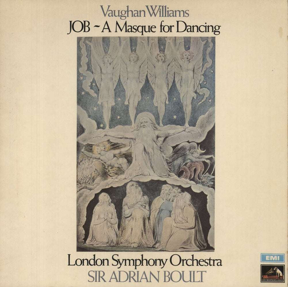 Ralph Vaughan Williams Job - A Masque for Dancing UK vinyl LP album (LP record) ASD2673