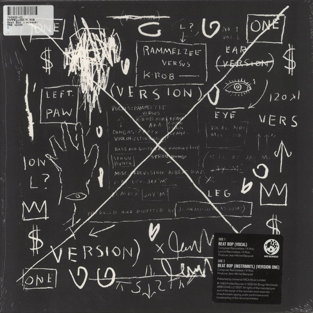 Rammellzee Beat Bop UK 12" vinyl single (12 inch record / Maxi-single) 7119691265261