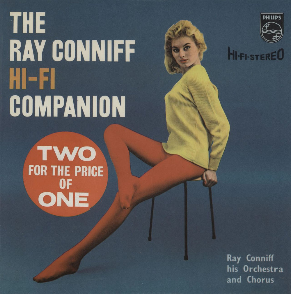 Ray Conniff Hi-Fi Companion - hype stickered p/s UK 2-LP vinyl record set (Double LP Album) BETS101