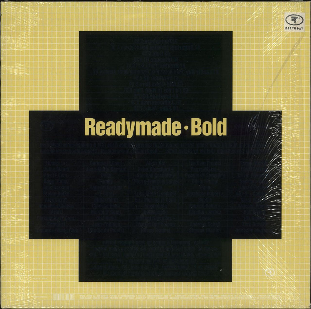 Readymade Bold French 2-LP vinyl record set (Double LP Album) F138DLP