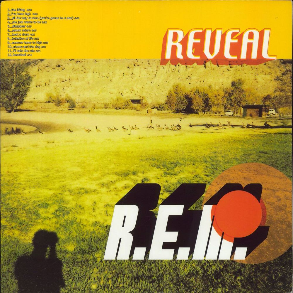 REM Reveal + Press Pack US vinyl LP album (LP record) 1-47946