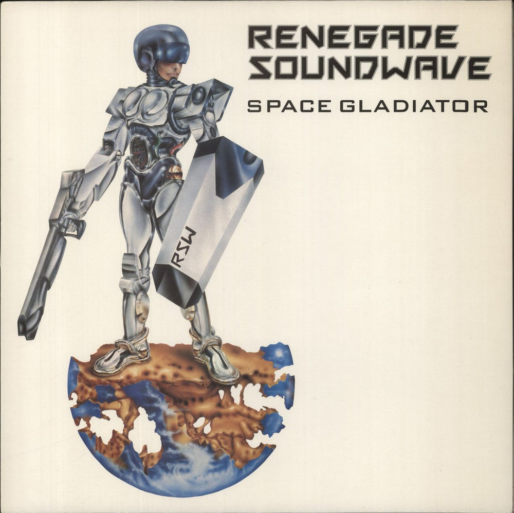 Renegade Soundwave Space Gladiator UK 12" vinyl single (12 inch record / Maxi-single) 12MUTE104