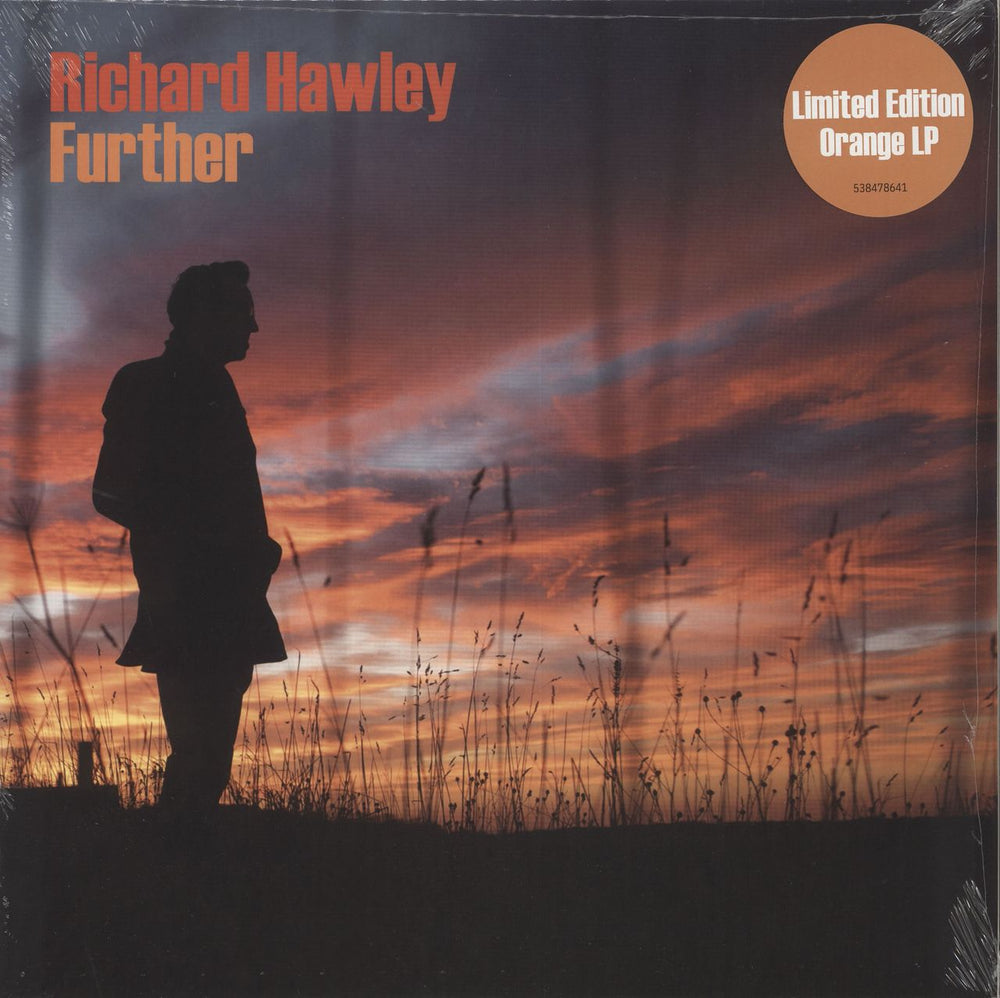 Richard Hawley Further - Orange Vinyl - Sealed UK vinyl LP album (LP record) 538478641